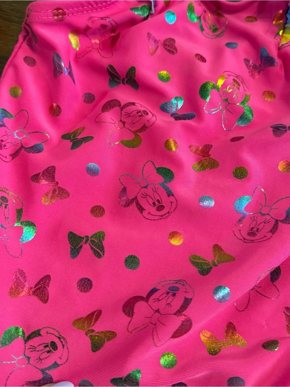 Baby girl Disney Minnie Mouse swimsuit set